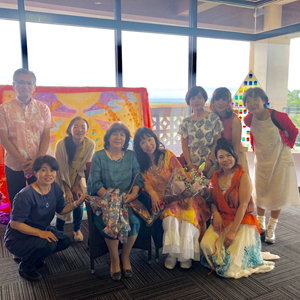 宮古島オーシャンリンクス個展　皆様へ感謝