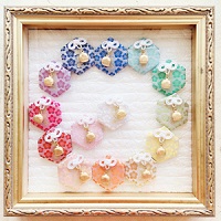 祖母が仕えていた弁才天の御寺の御守り14色